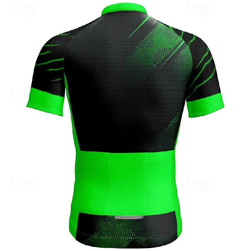 Men's Cycling Jersey Graphic Letter & Number Short Sleeve Bike Tee Tshirt Jersey with 3 Rear Pockets Mountain Bike MTB Quick Dry Anatomic Design Wicking Breathable Sports Wine Red Blue Orange2