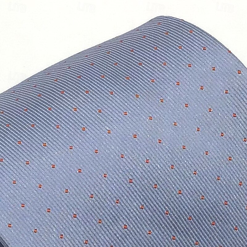 Men's Ties Business Formal Solid Color Striped Checkered Formal Office Work2