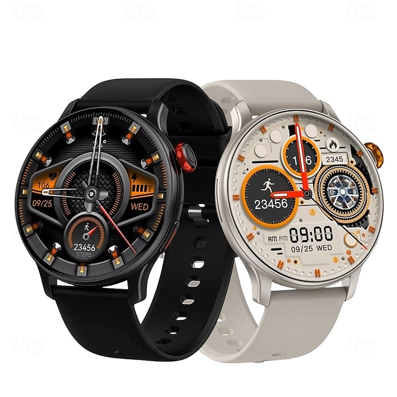 CY26 Smart Watch with Large AMOLED Screen HD Bluetooth Calling & Voice Assistant – Fitness Tracker for Men & Women