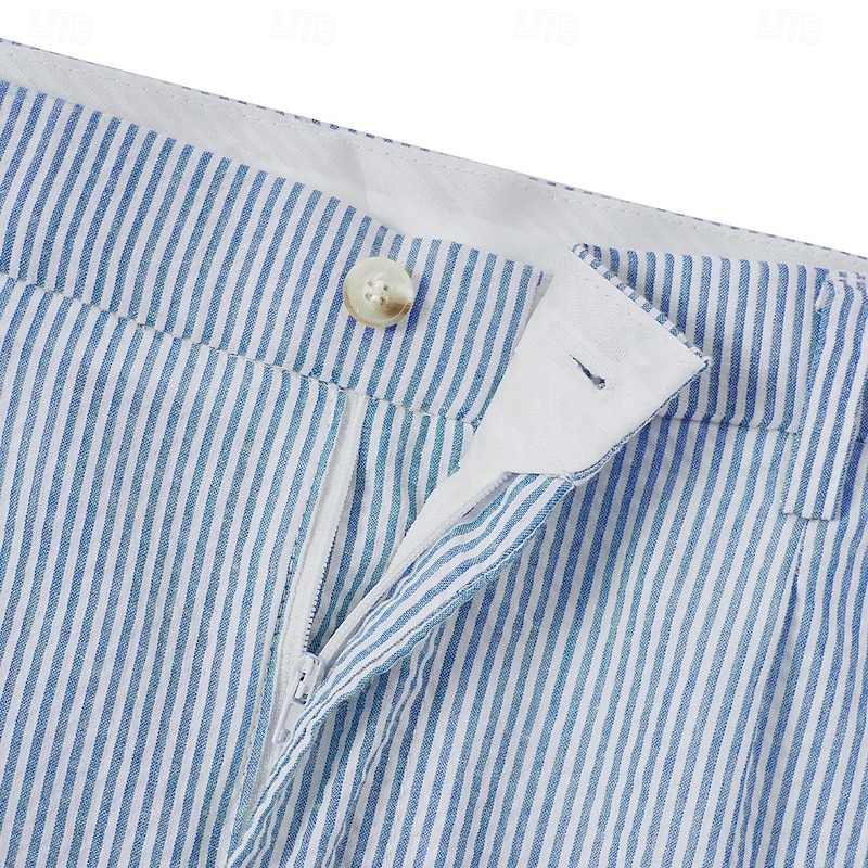 Men's Casual Suits Notch Lapel Black Sky Blue Fashion Lightweight Solid Colored Standard Fit 2 Piece Single Breasted One-button4