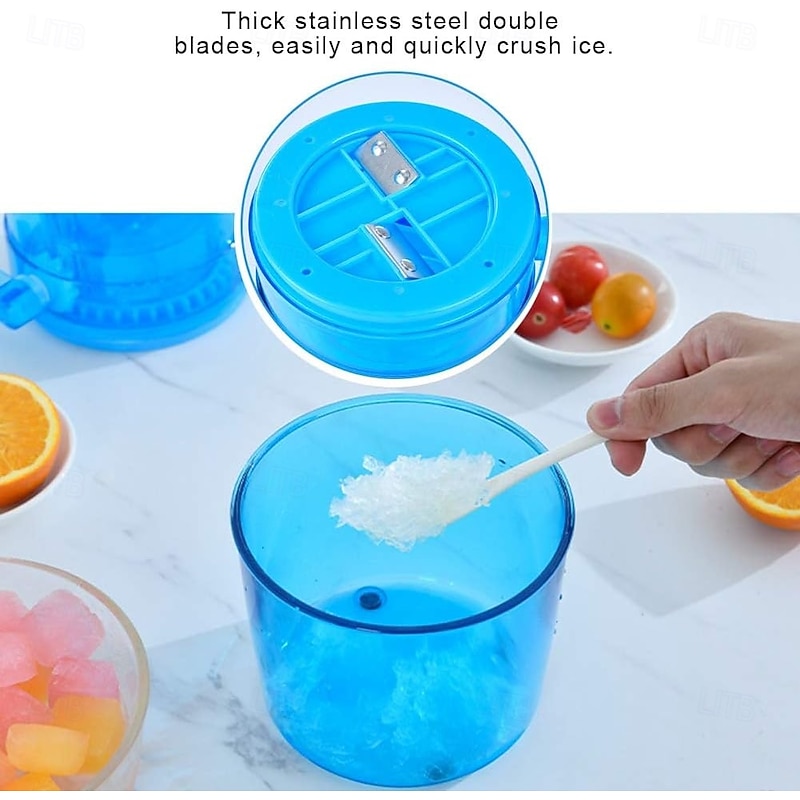 Ice Shaver and Snow Cone Machine - Premium Portable Ice Crusher and Shaved Ice Machine - BPA Free4