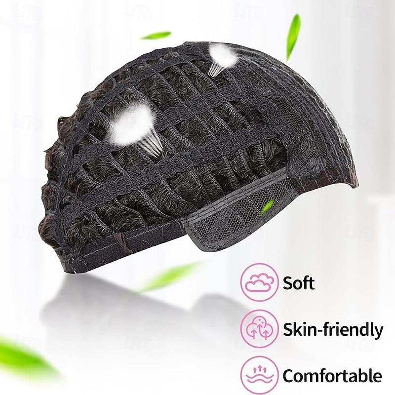 Short Blonde Wigs for Women Ladies Pixie Cut Wig with Fringe Natural Synthetic Layered Hair Wig for Costume Cosplay Daily Fancy Dress Accessories Halloween Party Wigs2