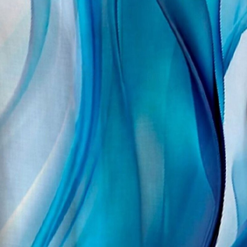 Men's Geometric Gradient Color Abstract Art Shirt Casual Shirt Button Up Shirt Short Sleeve Fashion Casual Vacation Holiday Streetwear Summer Spring Turndown 3D Print Collared Shirts Front One Pocket2