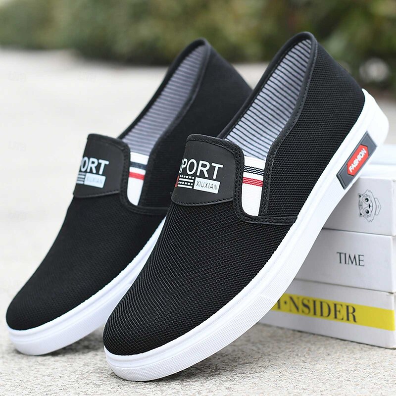 Men's Mesh Slip-On Sneakers – Breathable Lightweight Casual Shoes for Summer, Beach Walks and Everyday Comfort4