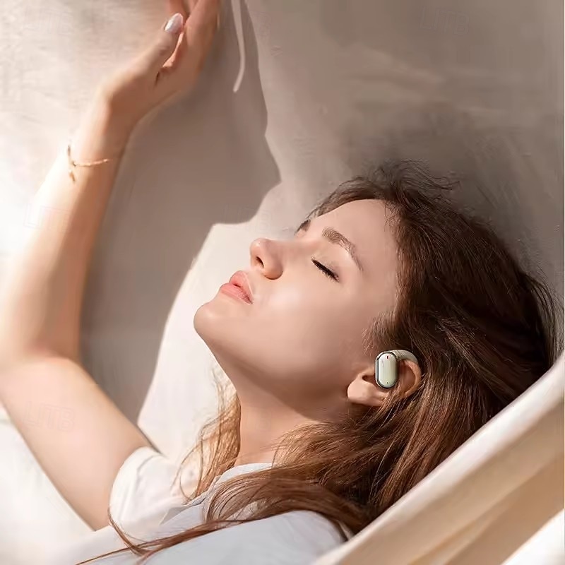 X93 Hands Free Telephone Driving Headset Ear Hook Bluetooth 5.3 Sports Stereo HIFI for Yoga Fitness Gym Workout Mobile Phone4