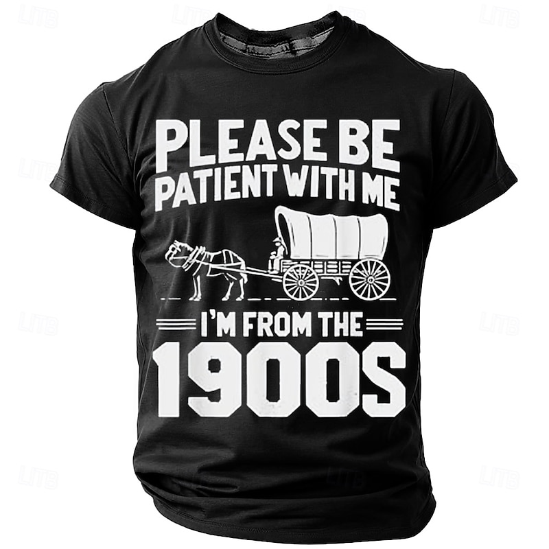 Men's Funny Slang T Shirt Short Sleeve T shirt 3D Print Crew Neck Round Neck Shirt Fashion Daily Basic Street Casual Daily Black Red Blue Summer Spring All Seasons Clothing Apparel S M L XL XXL XXXL4