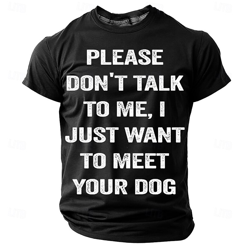 Men's Offensive Sarcasm T Shirt Short Sleeve T shirt 3D Print Crew Neck Shirt Fashion Daily Casual Street Casual Daily Black Red Blue Summer Spring Clothing Apparel S M L XL XXL XXXL4