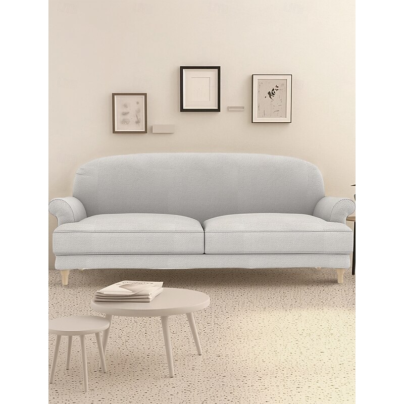 velvet Sofa Cover Solid Color Quilted Polyester Slipcovers ESSEBODAcover LITB PRIME cover