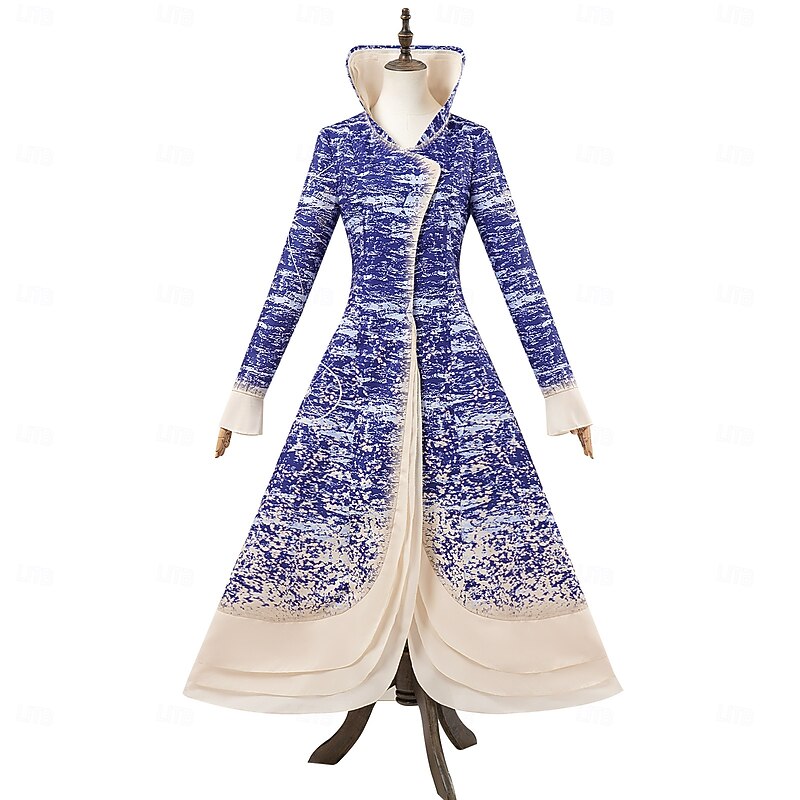 Witch Madame Morrible Dress Coat Cosplay Costume Walpurgis Night Cosplay Movie Cosplay for Women's Adults' Halloween Performance Party Stage2