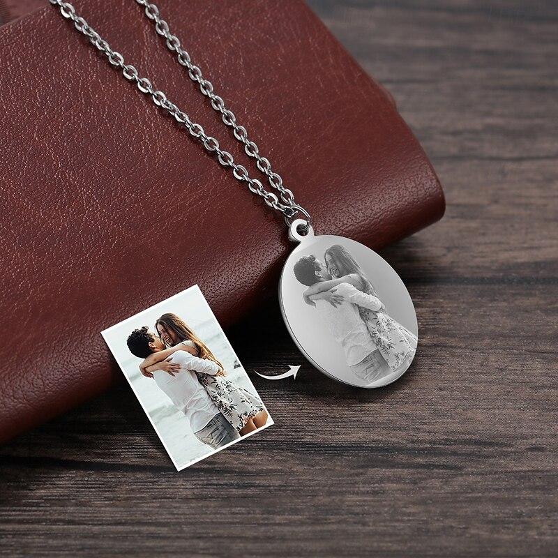 Personalized Custom Necklace with Photo Custom Best Gift for Mom, Grandmother, Wife, Girlfriend - Perfect for Mother's Day, Women's Day, Valentine's Day, Anniversary, Birthday, and Christmas4