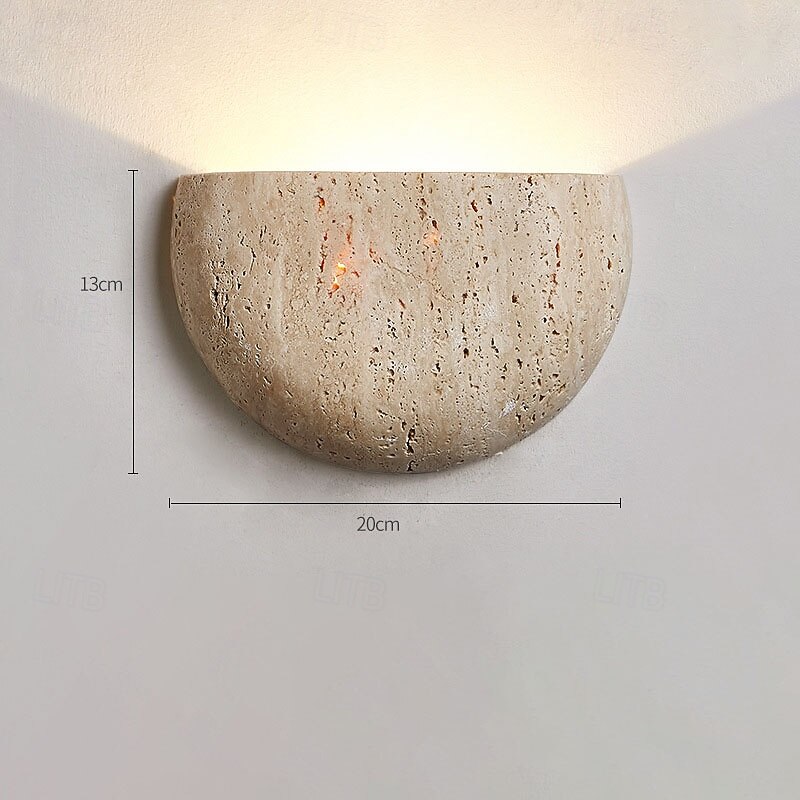 Indoor Modern Nordic Style Indoor Wall Lights Bedroom Dining Room Stone Wall Light 85-265V3