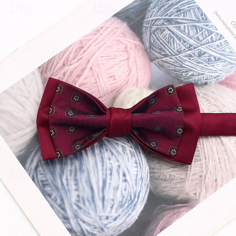 Men's Neckties Modern Contemporary Jacquard Pattern Wedding Party Daily Wear4