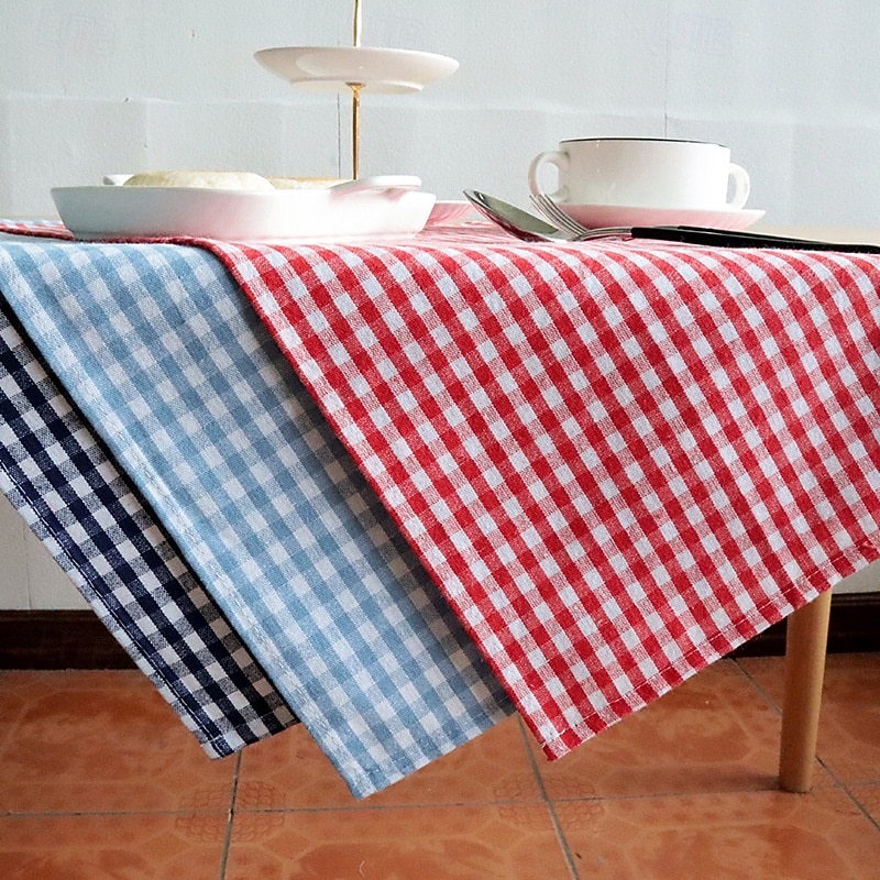 Thick Chaoyang Grid Home Fabric Non Fading Napkins, Tea Towels, Kitchen Towels 40*60cm