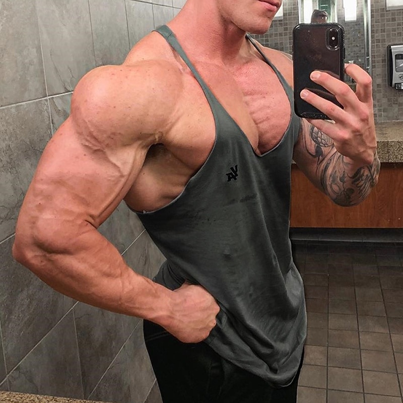 Men's Tank Top Vest Top Undershirt Sleeveless Shirt Sleeveless Crew Neck Summer Print Fashion Designer Basic Classic Vacation Street Going out Black White Yellow Top Tee for Men4