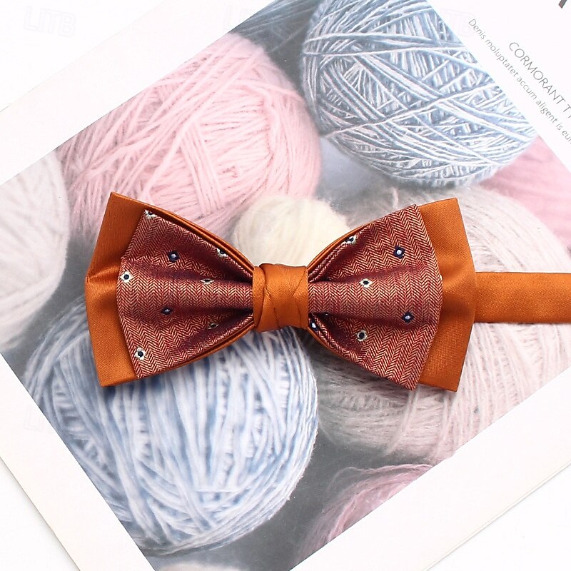 Men's Neckties Modern Contemporary Jacquard Pattern Wedding Party Daily Wear3