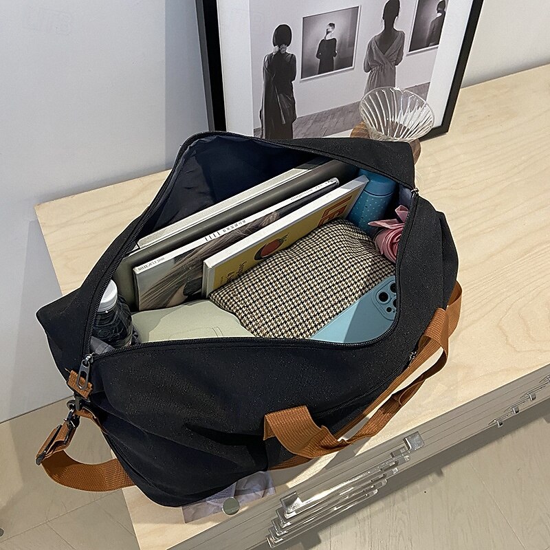 Weekender Bag Travel Duffel Bag with Shoe Compartment, Gym Bag with Wet Dry Separation for Women Men, Large Capacity Lightweight Overnight Tote for Travel, Sports, Fitness4