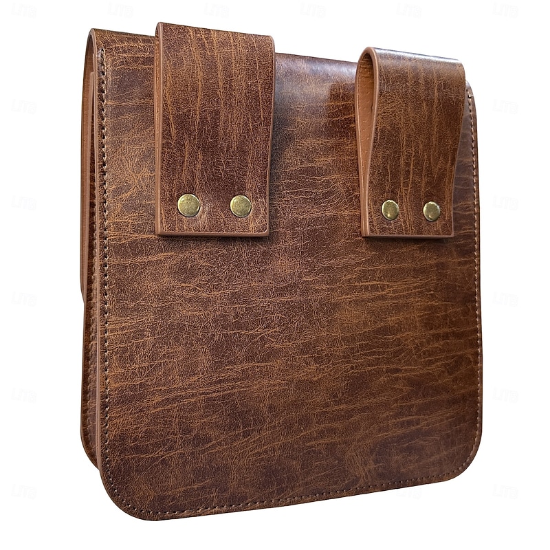 Retro Vintage Medieval Renaissance Cosplay Costume Belt Pouch Dice Bag Viking Celtic Knight Ranger Fancy Dress Men's Women's Celtic Viking Halloween Masquerade Performance Stage Renaissance Fair Teen4