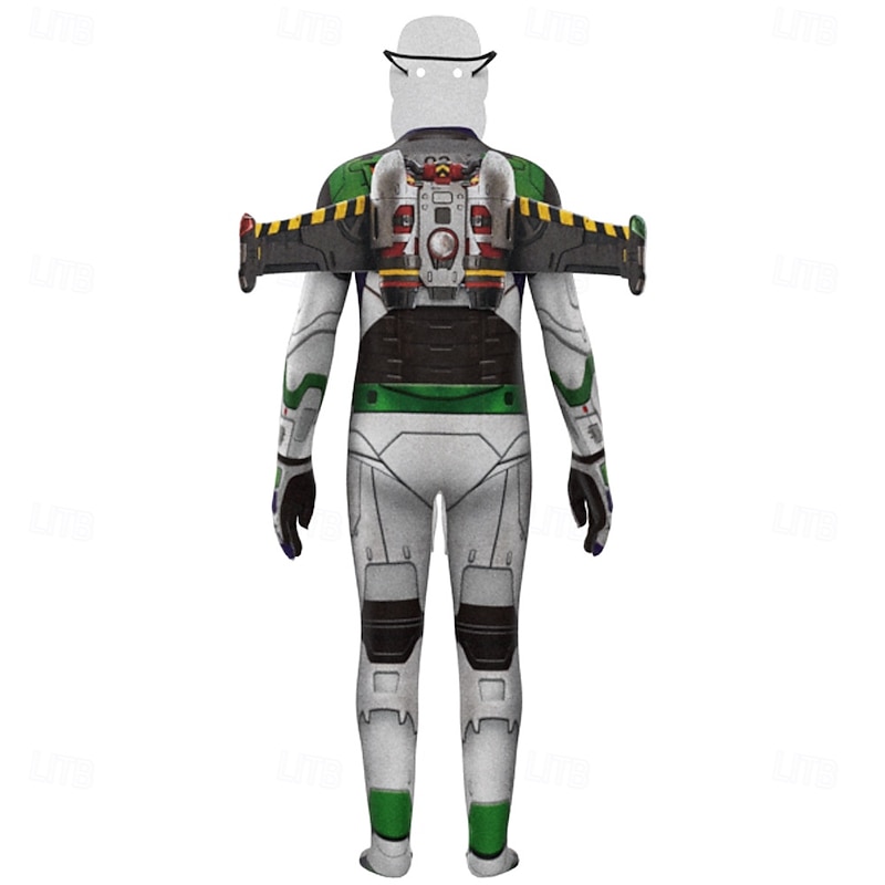 Buzz Lightyear Jumpsuit Bodysuits Onesie Costume Party Cosplay Movie Cosplay for Men's Boys Kid's Adults' Halloween Event / Party2