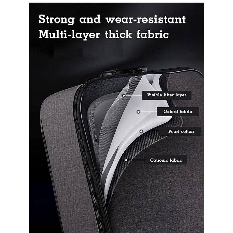 Safe File Storage Box with Lock, Multi-Functional Document Organizer Bag for Certificates, Household Files, Passports, Property Deeds, Business License, ID and Seal Storage Case3