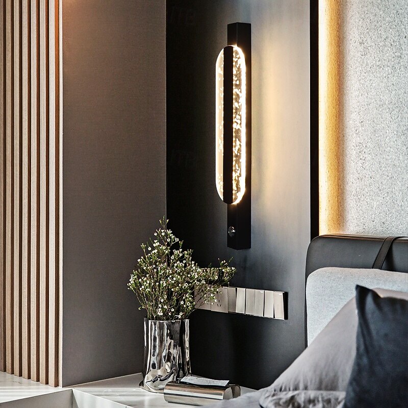 LED Wall Light Crystal Wall Lamps 1PCS 40cm Wall Sconces Indoor Wall Lights Living Room Bedroom Living Room2