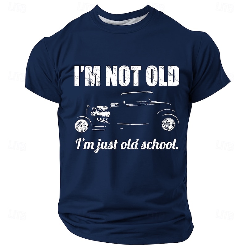 Men's Old School Hot Rod T-Shirt 