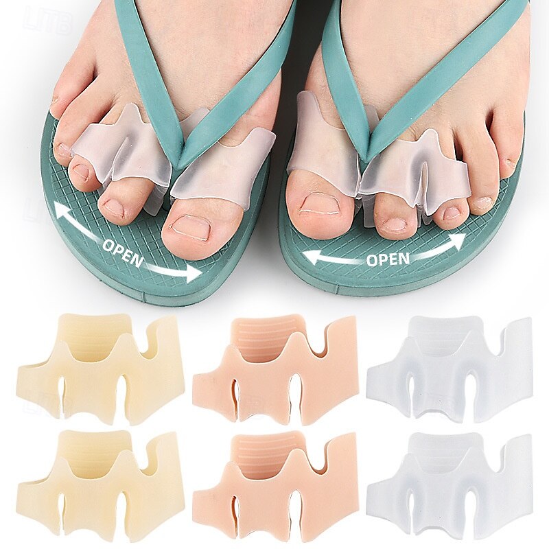 Three-Hole Sandals With Toe Separator To Prevent Blisters And Overlapping Toes 2025 - $16.99
