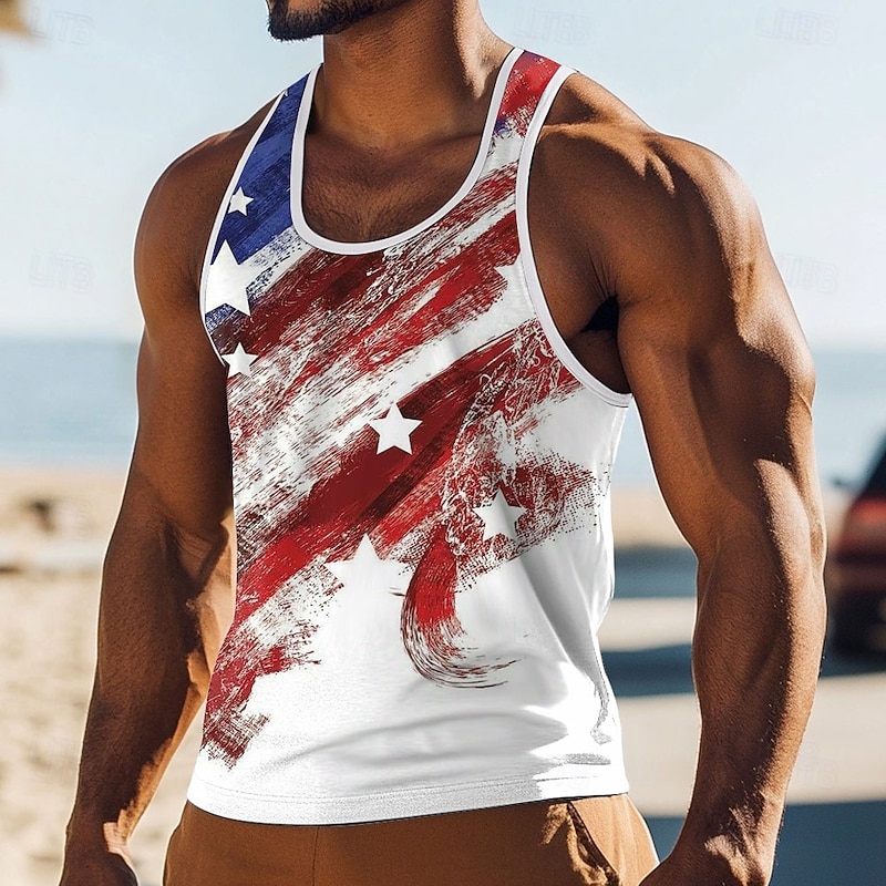 Patriotic T Shirts For Men Sarcastic Funny T Shirt Short Sleeve T shirt Graphic Print Crew Neck Shirt Fashion Daily Basic Street Casual Daily Black Blue Green Summer Spring Clothing Apparel S M L XL4