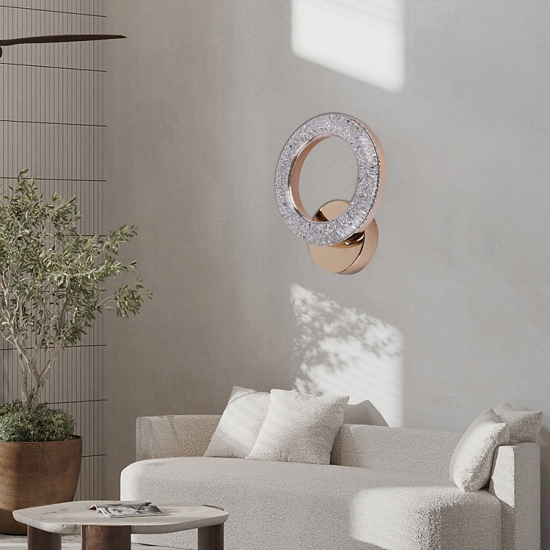 Modern Nordic Style Indoor Wall Lights Living Room Bedroom Metal Wall Light 220-240V 10 W4