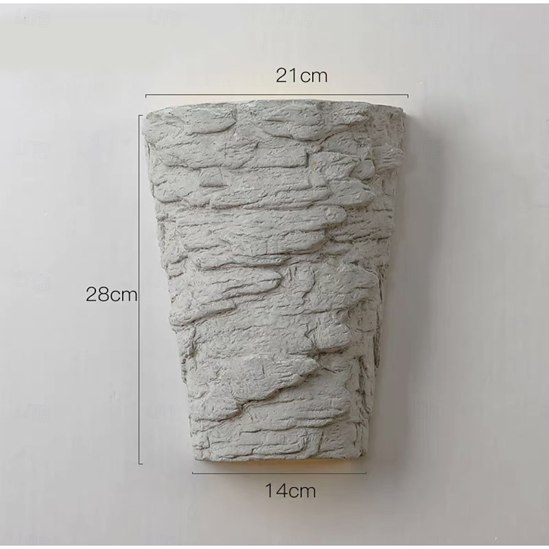 1-Light LED Indoor Wall Lights Cement Nordic Style Flush Mount Wall Lights Modern Simple Living Room Shops / Cafes Wall Light 110-120V 220-240V4