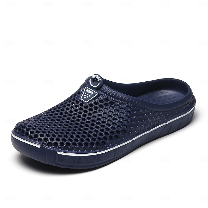 Men and Women Sandals Summer Hole Shoes Lovers New Home Garden Beach Flat Slippers3