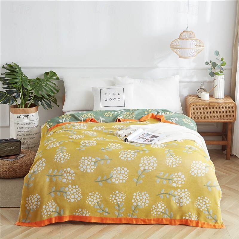 Cooling Blanket, 100% Rayon Derived from Bamboo,Cool Summer Blanket for Hot Sleepers, Soft Comfy Lightweight Blankets for All Seasons