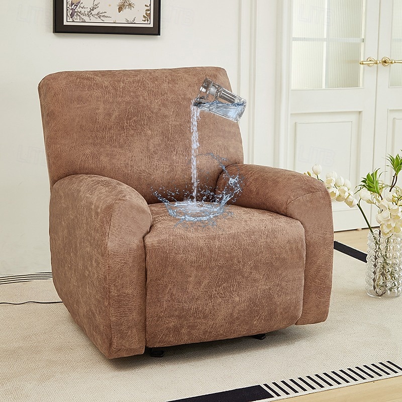 Waterproof Recliner Sofa Cover Non-slip Massage Lazy Boy Sofa Cover All-inclusive Single Seat Couch Cover Armchair Covers