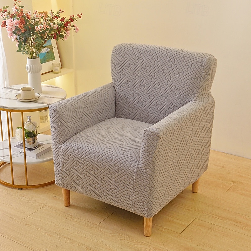 Stretch Sofa Armchair Cover Slipcover Washable Single Sofa Seat Cover Easy-install Home Furniture All-Round Protection Cover NEW