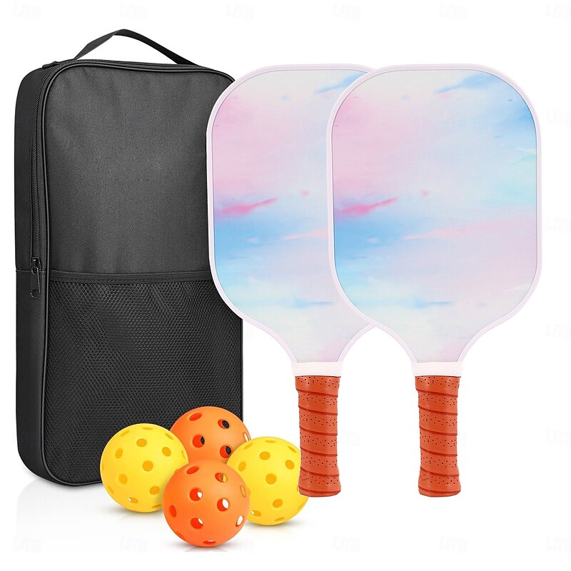 Pickleball Paddle Glass Fiber Material Pickleball Sports Set