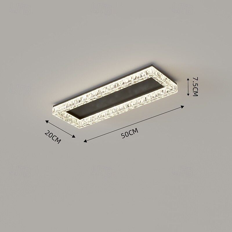 20 cm Dimmable Ceiling Lights Metal Acrylic Modern Nordic Style 110-120V 220-240V4