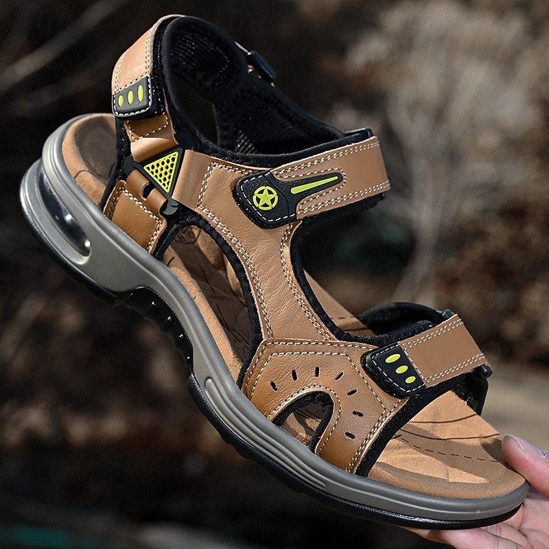 Men's Sports Sandals with Adjustable Velcro Straps and Cushioned Footbed – Durable Footwear for Outdoor Activities and Hiking2