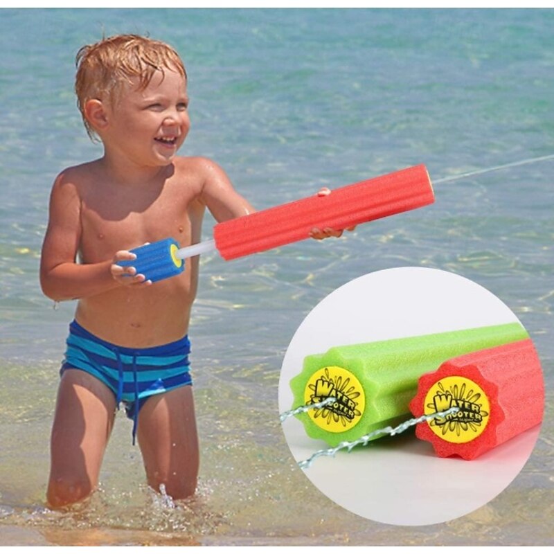 Water Guns 6 Pack Super Water Blaster Soaker Gun Set Foam Squirt Guns Swimming Pool Outdoor Toys Beach Summer Party Games for Kids Adults4