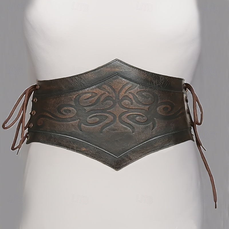 Retro Vintage Medieval 17th Century Waist Belt Knight Ritter Viking Fancy Dress Women's Viking Masquerade Performance Stage Party & Evening Adults' Waist Belt All Seasons4