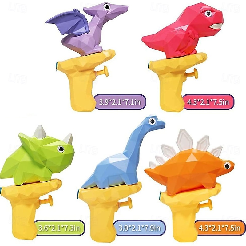 Dinosaur Water Gun Sand Toys Squirt Gun Water Outdoor Toys Gifts for Kids 3 4 5 Years Old2