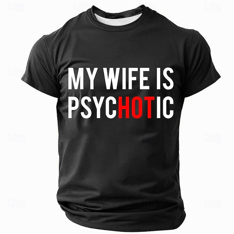 Men's Funny Slang T Shirt Short Sleeve T shirt 3D Print Crew Neck Shirt Fashion Daily Casual Street Casual Daily Black Blue Green Summer Spring All Seasons Clothing Apparel S M L XL XXL XXXL4