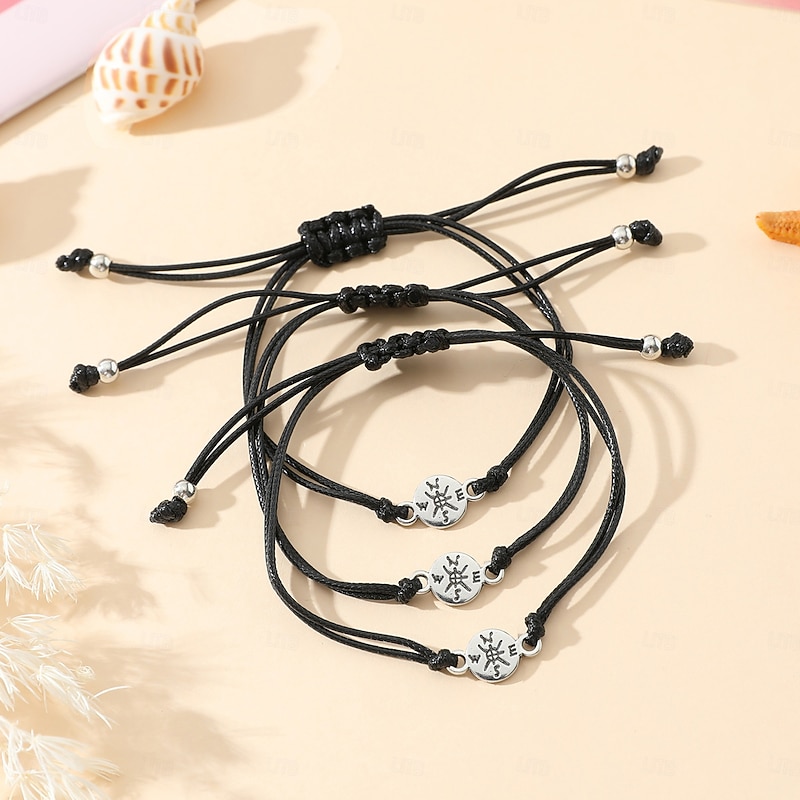 2025 Graduation Gifts for Kids Kindergarden Graduation Gifts for Kids Inspirational Compass/Heart Graduation Bracelets with Gift Message Card for Daughter Son4