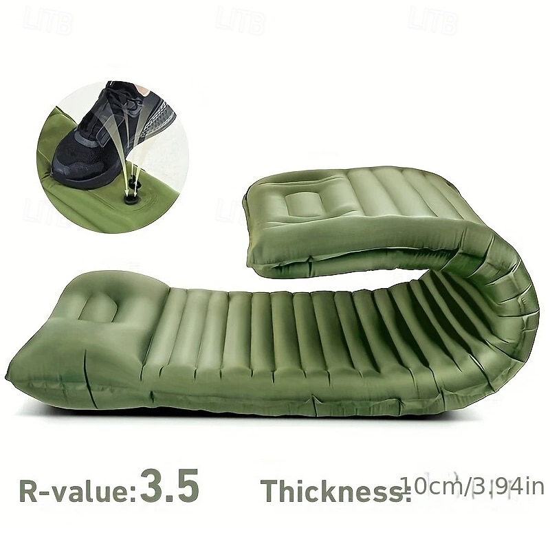 Ultra-light Air Mattresses Portable Ultra-light Air Mattresses - Extended And Widened Thickened Foot Inflatable Pad For Outdoor Camping Hiking