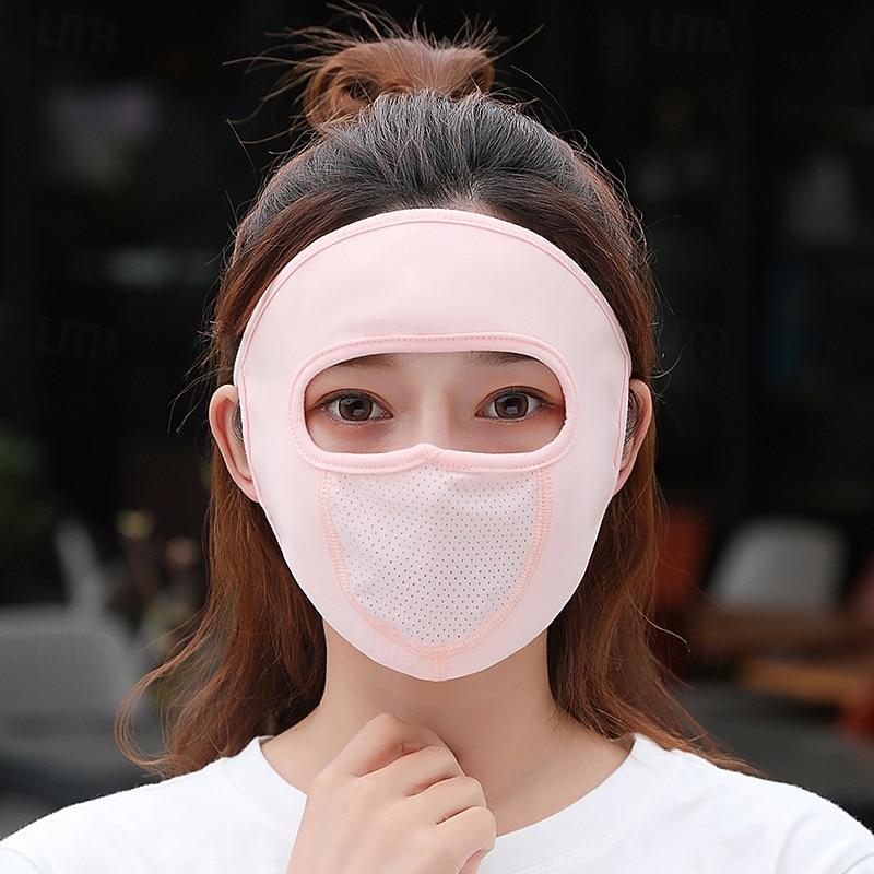 Sunscreen Mask Women Men's Face Protection Kini Sunscreen Face Full Face Sunshade Windproof Headgear Equipment4