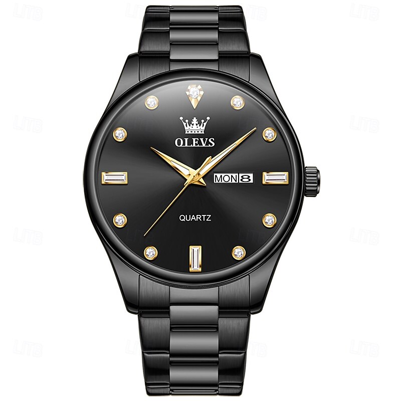 OLEVS 3621 Mens Watch Original Business Luxury Simple Brand Quartz Watch Waterproof Luminous Watch3