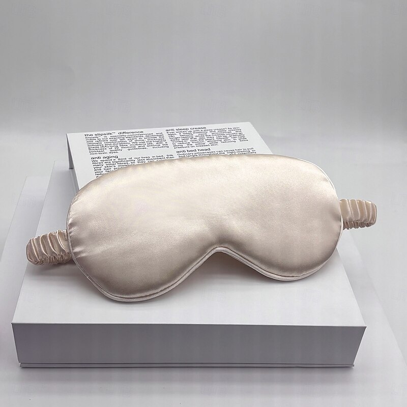 Double-sided Imitation Silk Shading Eye Mask Sleeping Elastic Travel Lunch Break Eye Mask Printing Aviation Eye Mask4