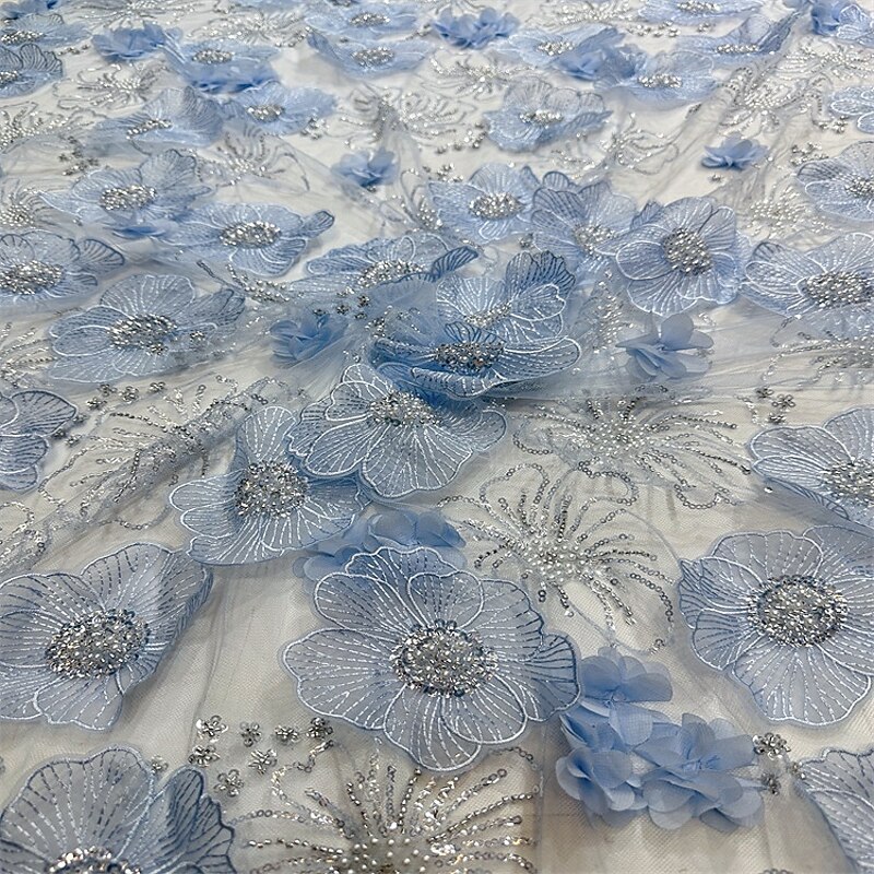 A-Line Beaded Embroidered Mother of the Bride Dress Floral Elegant Vintage Illusion Neck Ankle Length Tulle Half Sleeve with Sequin2