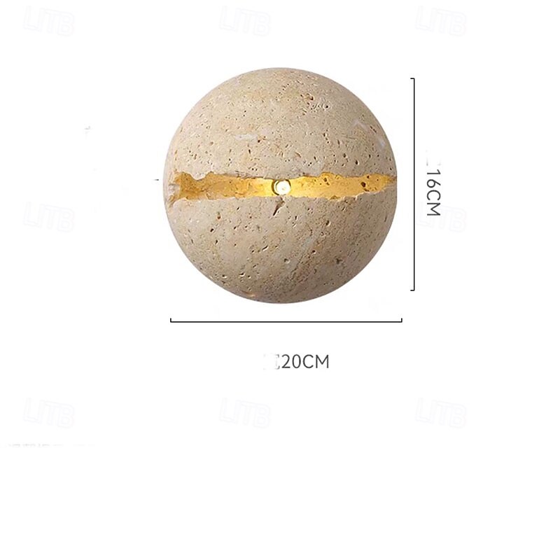 Indoor Modern Indoor Wall Lights Living Room Bedroom Stone Wall Light 110-120V 220-240V 5 W3