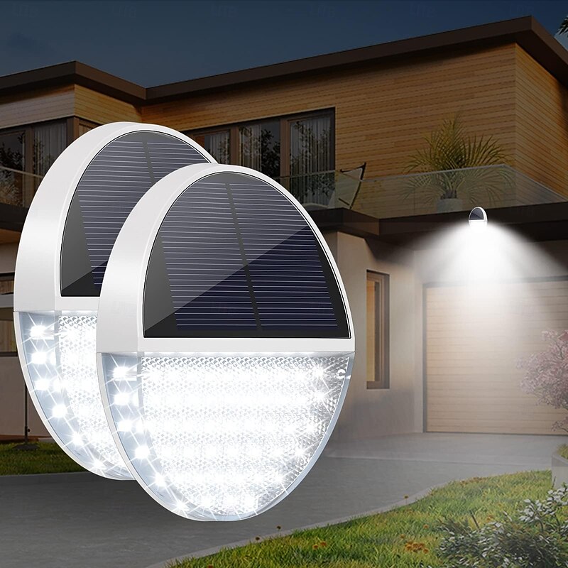 1 Pc outdoor solar IP66 waterproof wall lamp, human body induction lamp, courtyard porch balcony, garage staircase lighting, 159 light beads2