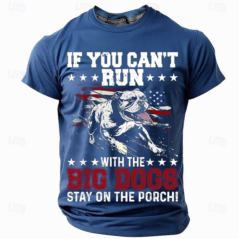 Men's Funny T Shirt Short Sleeve T shirt 3D Print Crew Neck Shirt Fashion Daily Street Casual Daily Black Blue Green Summer Spring All Seasons Clothing Apparel S M L XL XXL XXXL