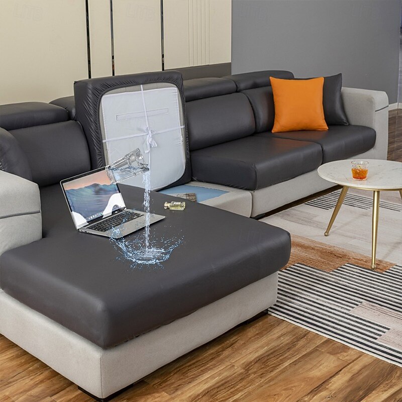 100% Waterproof Magic Sofa Cover for Dogs Pet, Stretch Couch Covers Anti Scratch Furniture Protector, Cushion Slipcover for Armchair, Sectional, 3 Seater(Not Sold By A Set)